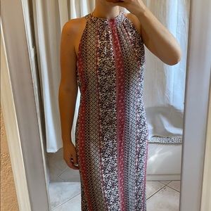 Floor length floral Dress